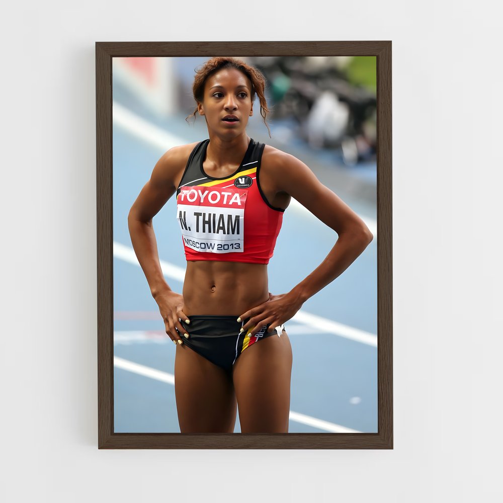 Poster Nafissatou thiam volonté – affiche Athlétisme (vue 5)